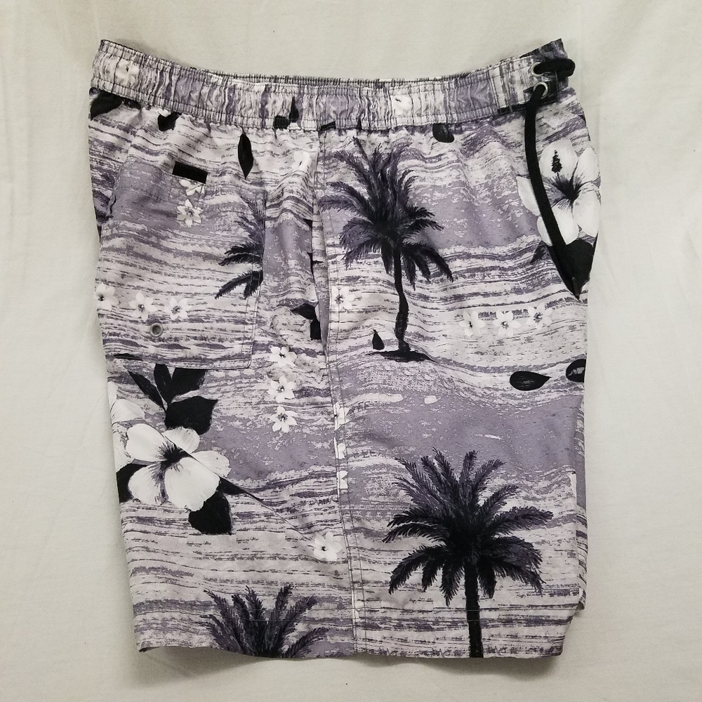 Sand n sun board shorts swimwear swim trunks mens med 32-34